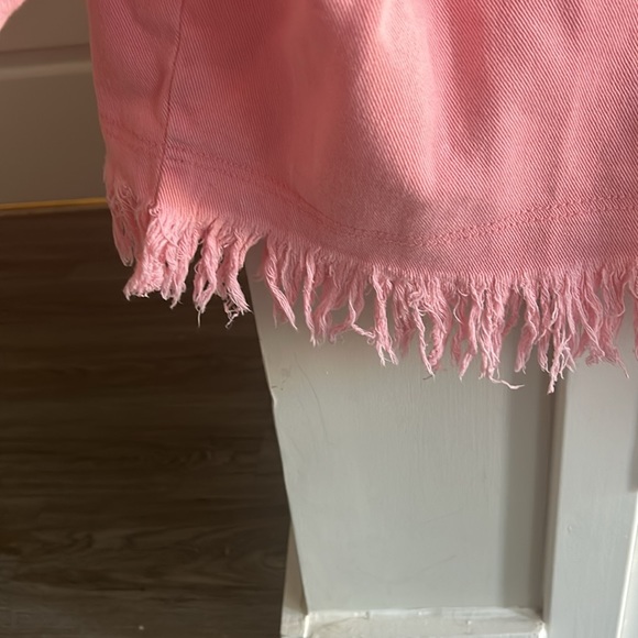 pink lily pink jean jacket - Picture 5 of 9